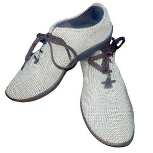 Arcopedico Green Earth (Sage) LS Nylon Knit Fabric Lace Up Shoes Size 42 (11.5)